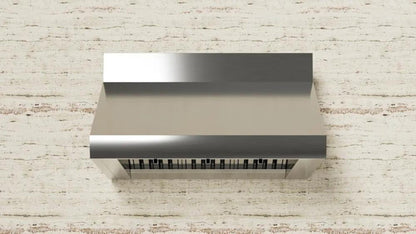 XO APPLIANCE XOGV48S Outdoor hood, 48"W, 33"D, 18"T, 1200CFM, LEDs, pro baffle filters in Stainless Steel - XOGV48S