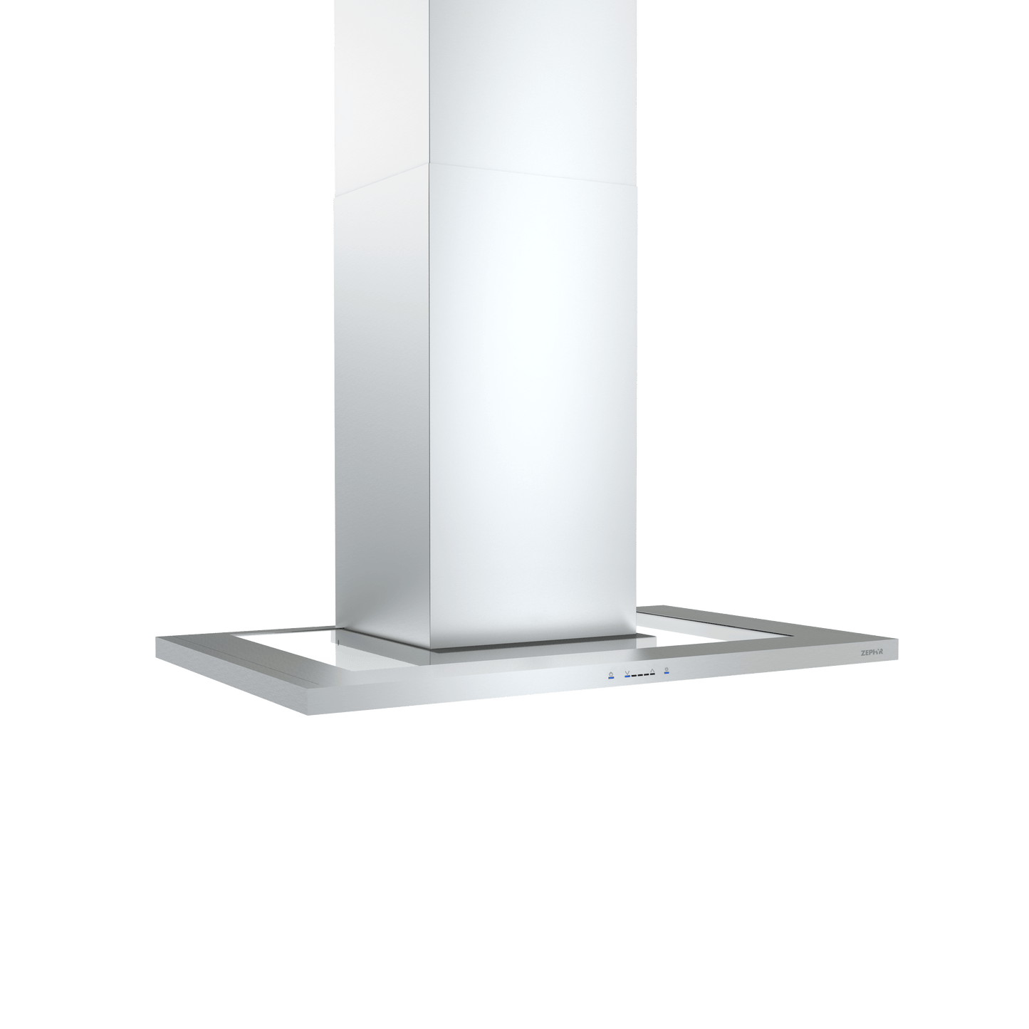 ZEPHYR Modena, Wall, 30in, SS+Glass, LED, ACT in Stainless Steel - ZMOE30BS