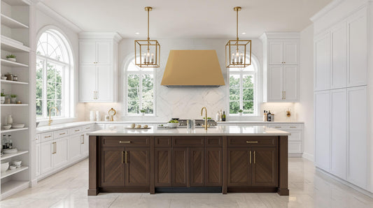 XO APPLIANCE XOVD148SG XO 48in Designer Hood Satin Gold - XOVD148SG