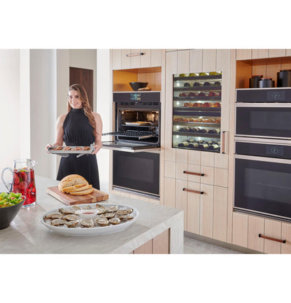 MONOGRAM Monogram 30" Minimalist Double Wall Oven in Stainless Steel - ZTD90DSSNSS