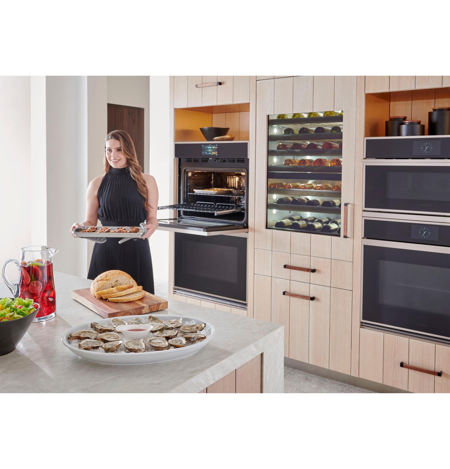 MONOGRAM Monogram 30" Minimalist Double Wall Oven in Stainless Steel - ZTDX1DSSNSS