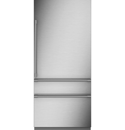MONOGRAM Monogram 36" Panel-Ready Integrated Bottom-Freezer Refrigerator- Right Hinge Custom Panel Ready - ZIC363NBVRH