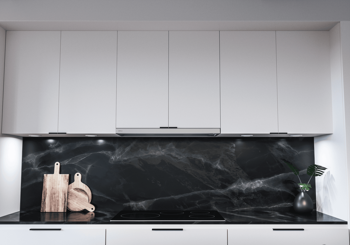 ZEPHYR Pisa, Under Cabinet, 36", SS, 500 CFM in Stainless Steel - ZPIE36BG