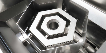 XO APPLIANCE XOGPOWER60KL 16" Power Side Burner 60,000 BTU LP in Stainless Steel - XOGPOWER60KL