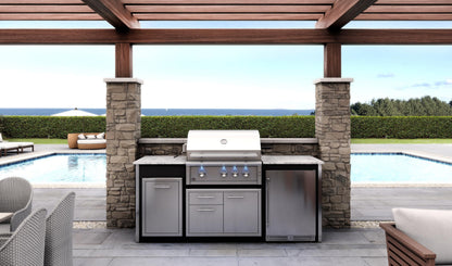XO APPLIANCE XOGRILL30L 30" Grill 2 Burner with Rotiss Burner LP in Stainless Steel - XOGRILL30L