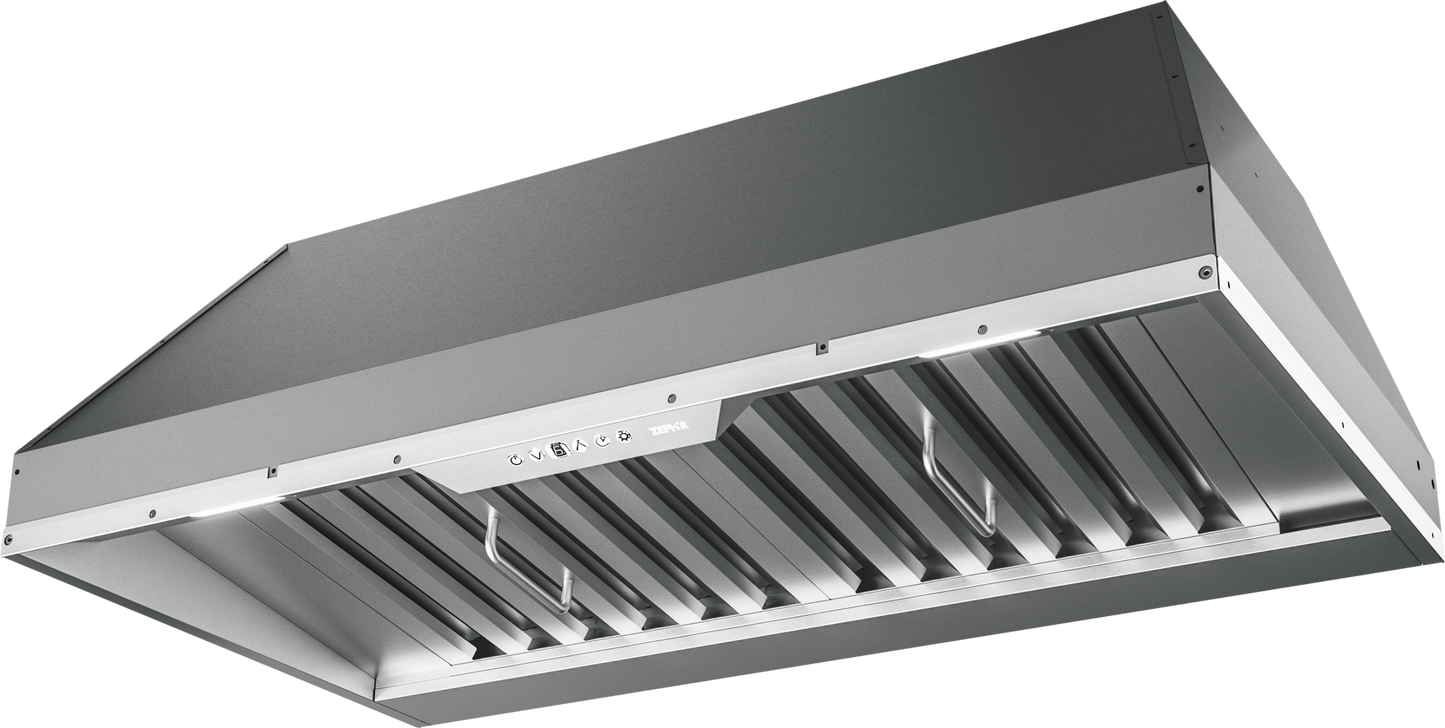 ZEPHYR Monsoon I, Insert, 46-3/8in, SS, LED, ACT Stainless - AK9246BS