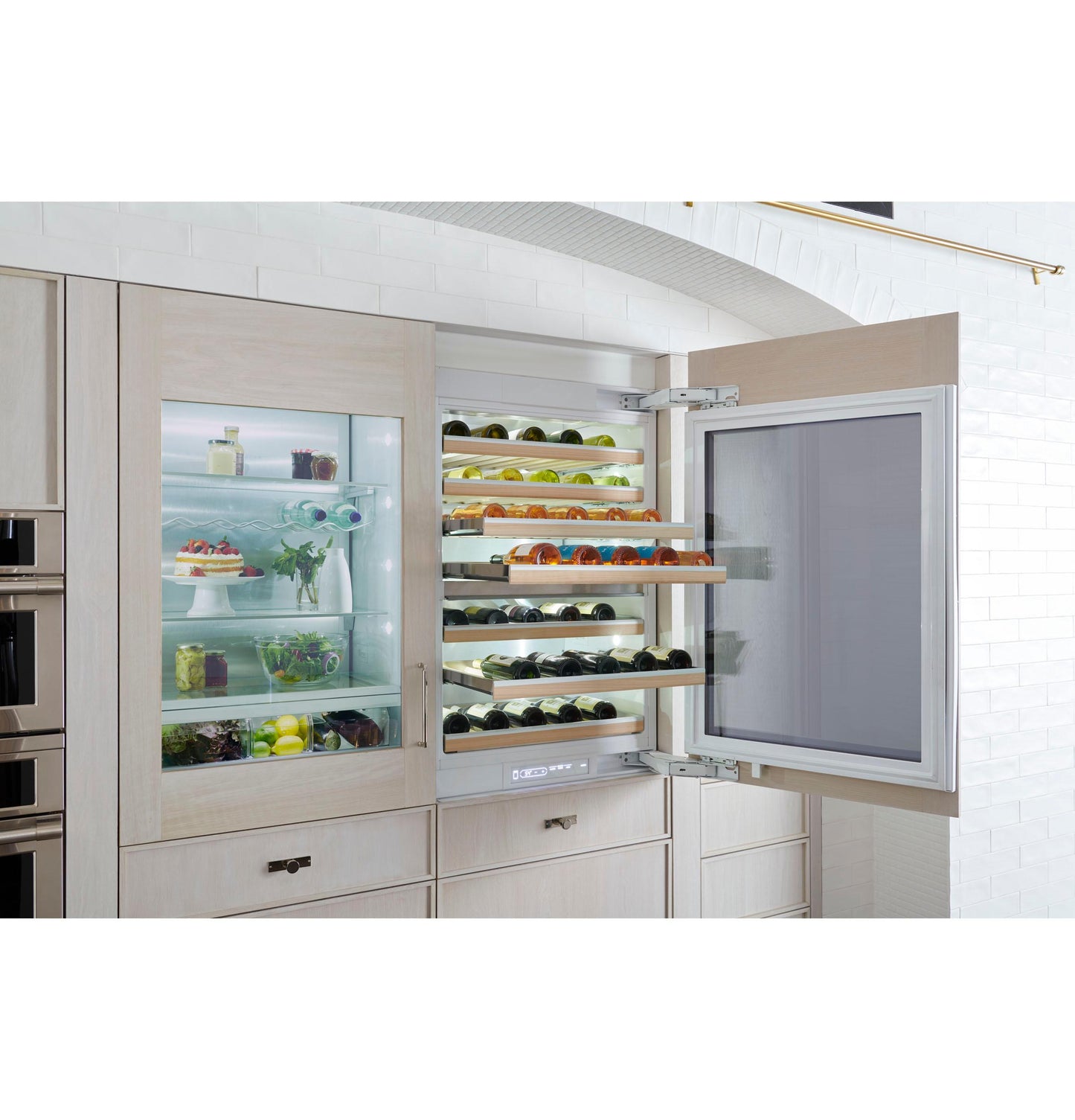 MONOGRAM Monogram 30" Panel-Ready Fully-Integrated Wine Sommelier Custom Panel Ready - ZIW303NPPII