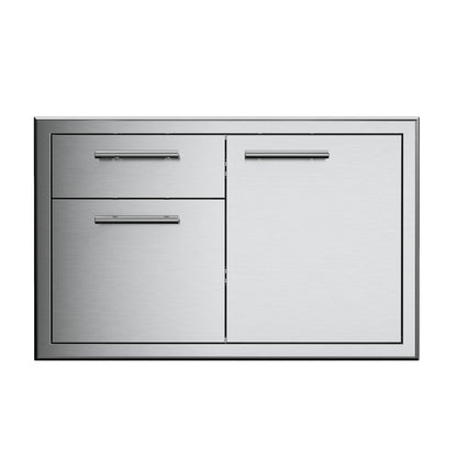 XO APPLIANCE XOG36COMBO 36" 304 in Stainless Steel Door and Drawer in Stainless Steel - XOG36COMBO