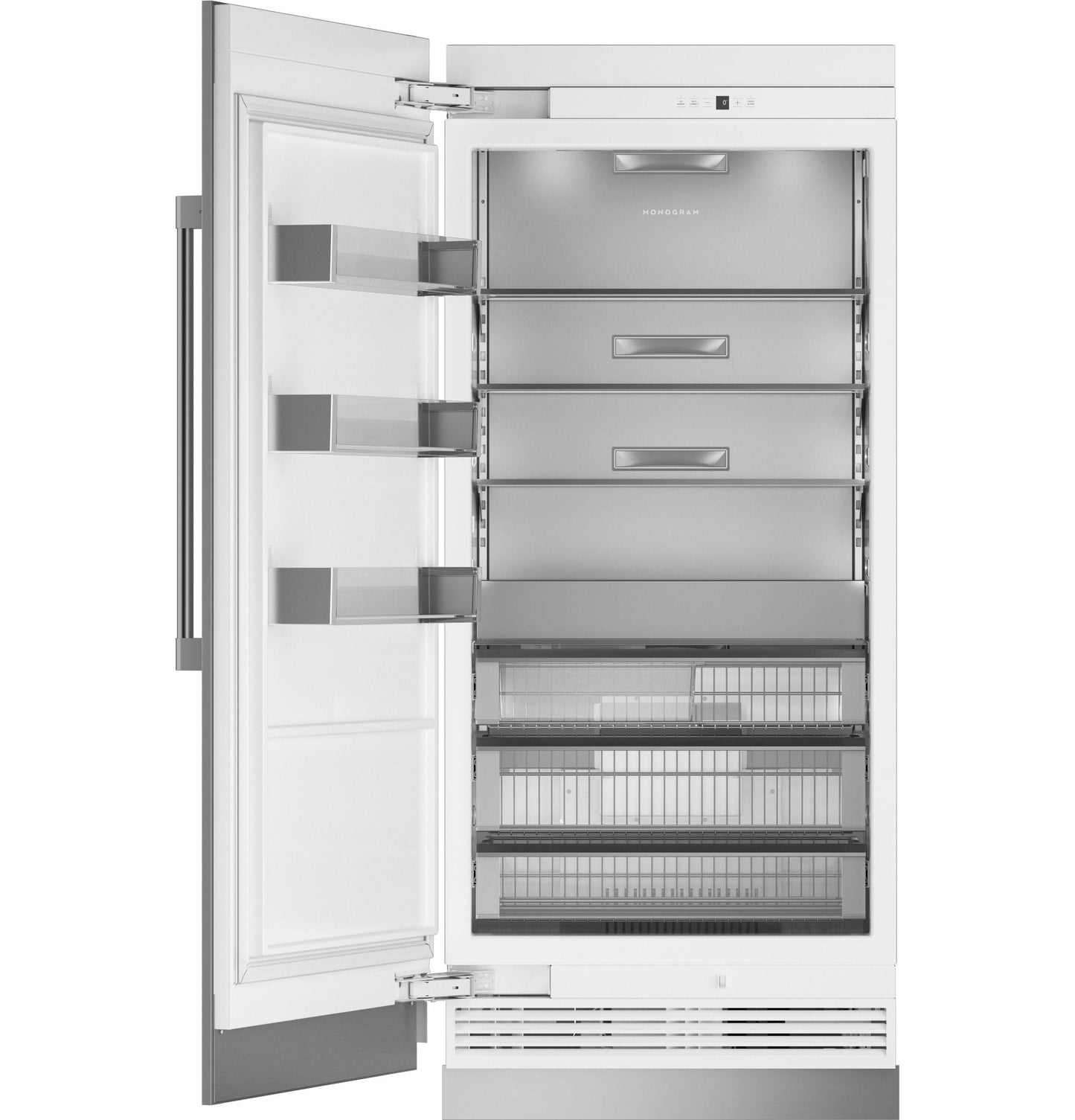 MONOGRAM Monogram 36" Panel-Ready Integrated Column Freezer Custom Panel Ready - ZIF361NBRII