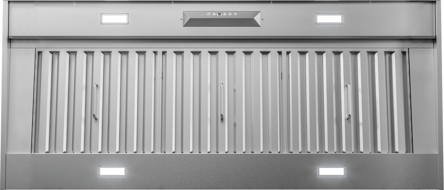 ZEPHYR Monsoon II, Insert, 52-3/8in, SS, LED, ACT in Stainless Steel - AK9352BS