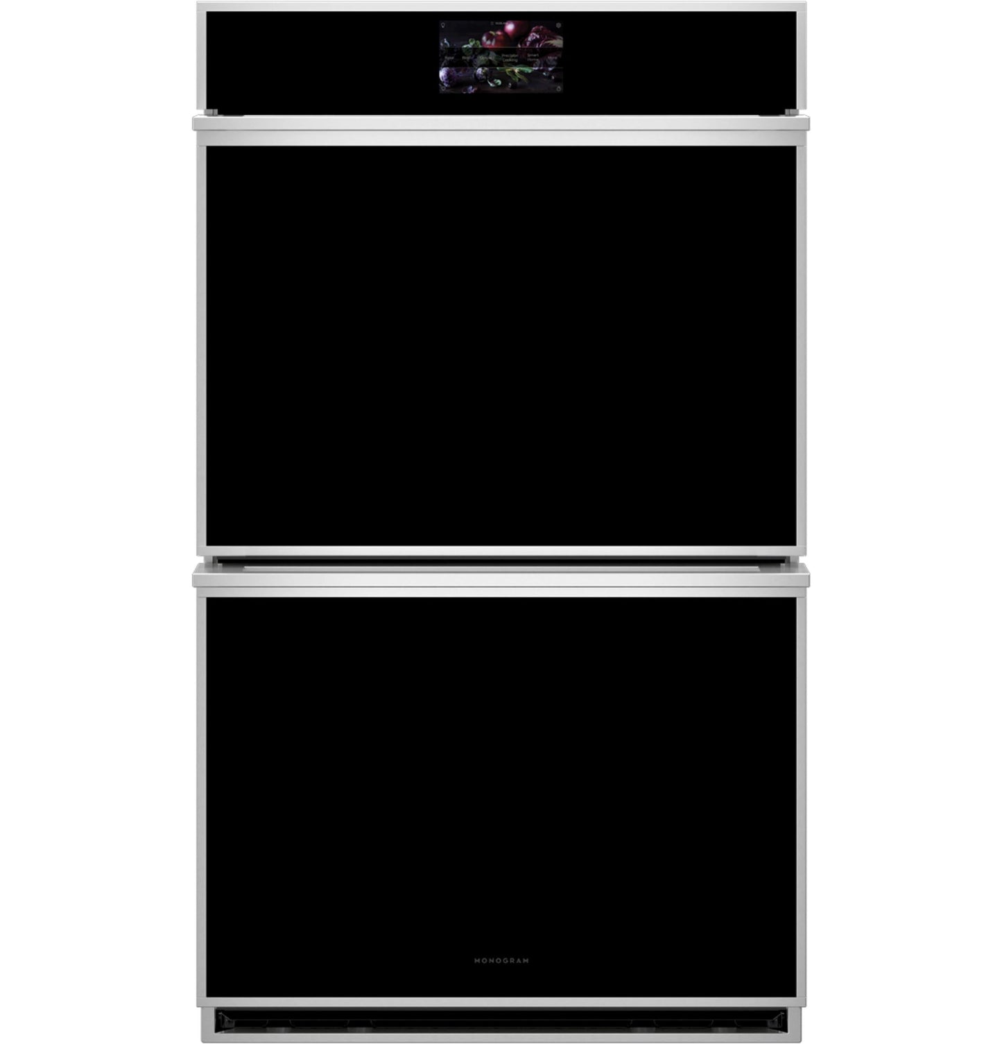 MONOGRAM Monogram 30" Minimalist Double Wall Oven in Stainless Steel - ZTD90DSSNSS