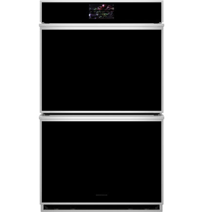 MONOGRAM Monogram 30" Minimalist Double Wall Oven in Stainless Steel - ZTD90DSSNSS