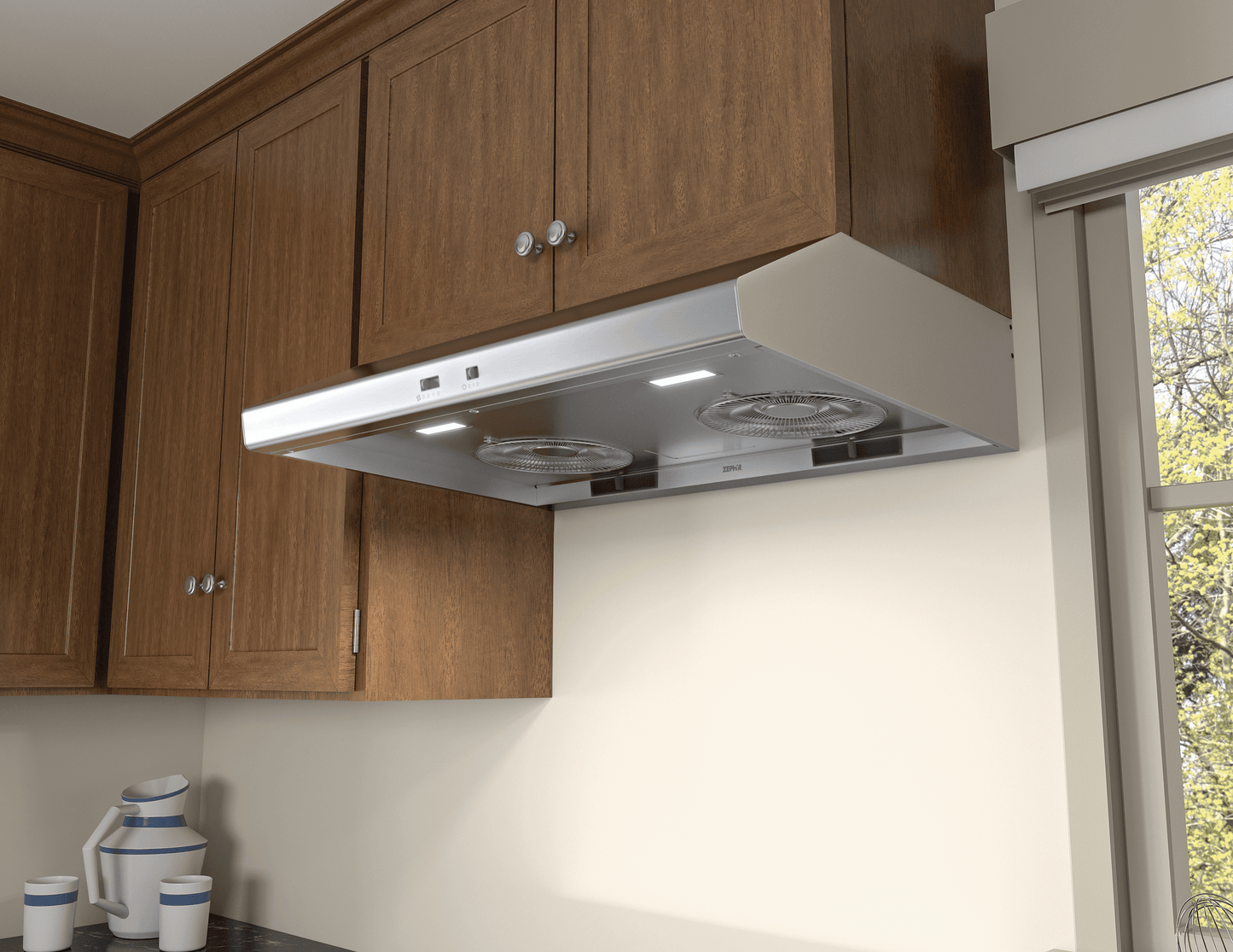 ZEPHYR Cyclone, Under Cabinet, 30", SS, 600 CFM in Stainless Steel - AK6500CS
