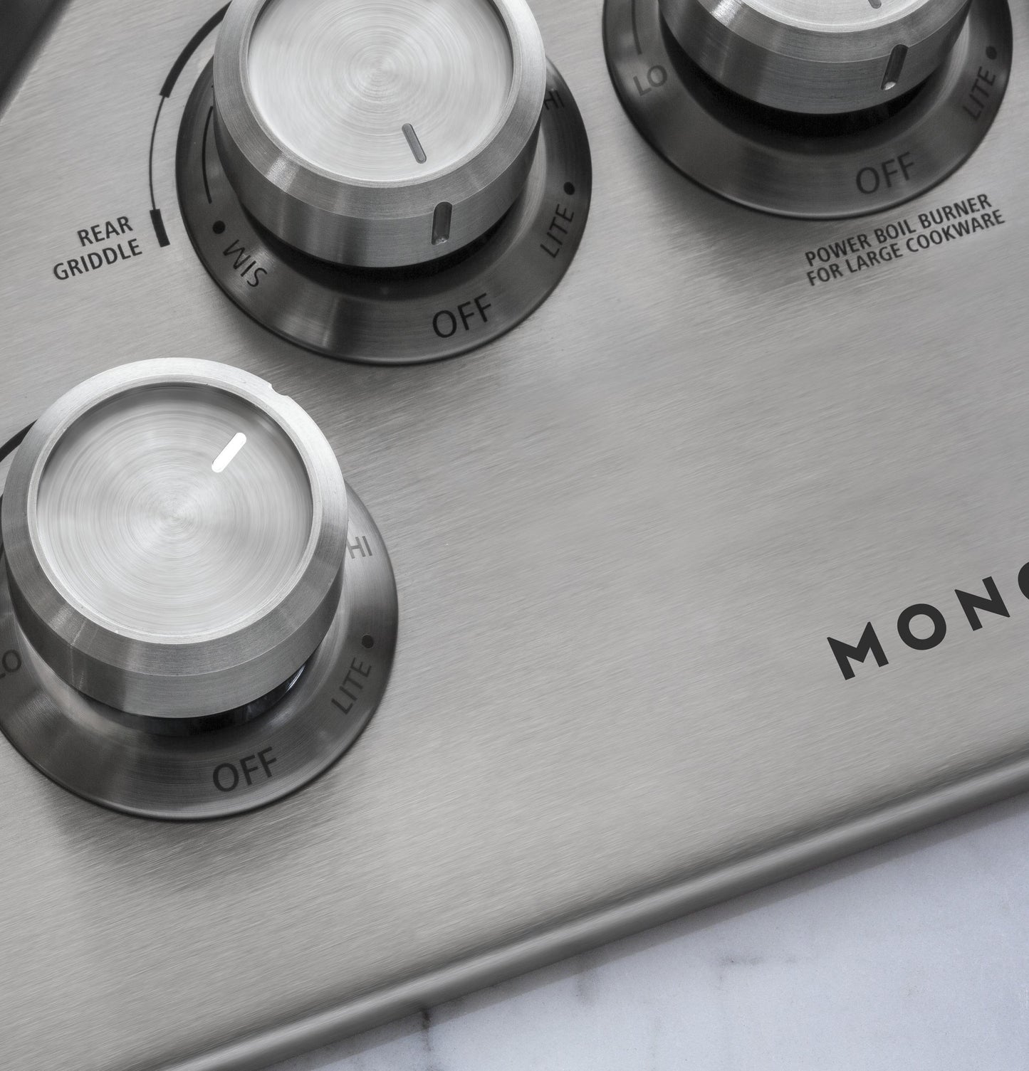MONOGRAM Monogram 36" Deep-Recessed Gas Cooktop in Stainless Steel - ZGU36RSLSS