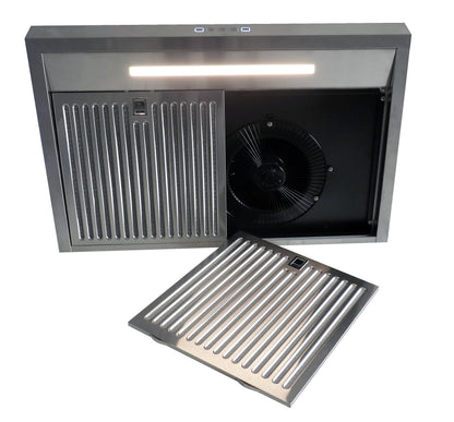 XO APPLIANCE XOE230W 30" 400 CFM Under Cabinet Range Hood White - XOE230W