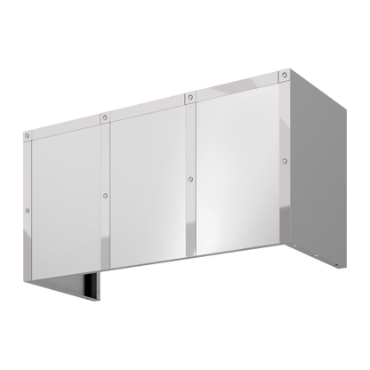 ZEPHYR Duct Cover, 48in x 18in, SS in Stainless Steel - DC14818AS