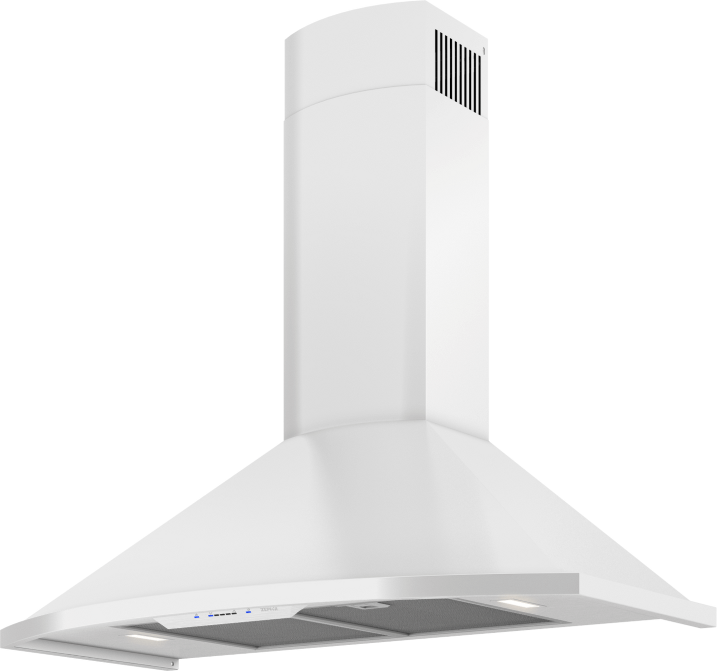 ZEPHYR Savona Wall, 30in, White, LED, 600 CFM w/ACT White - ZSAE30FW