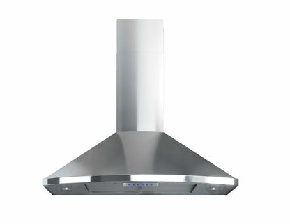 XO APPLIANCE XOS30SC 30" CCC 600/395 CFM Italian Made Wall Mount Chimney Range Hood in Stainless Steel - XOS30SC