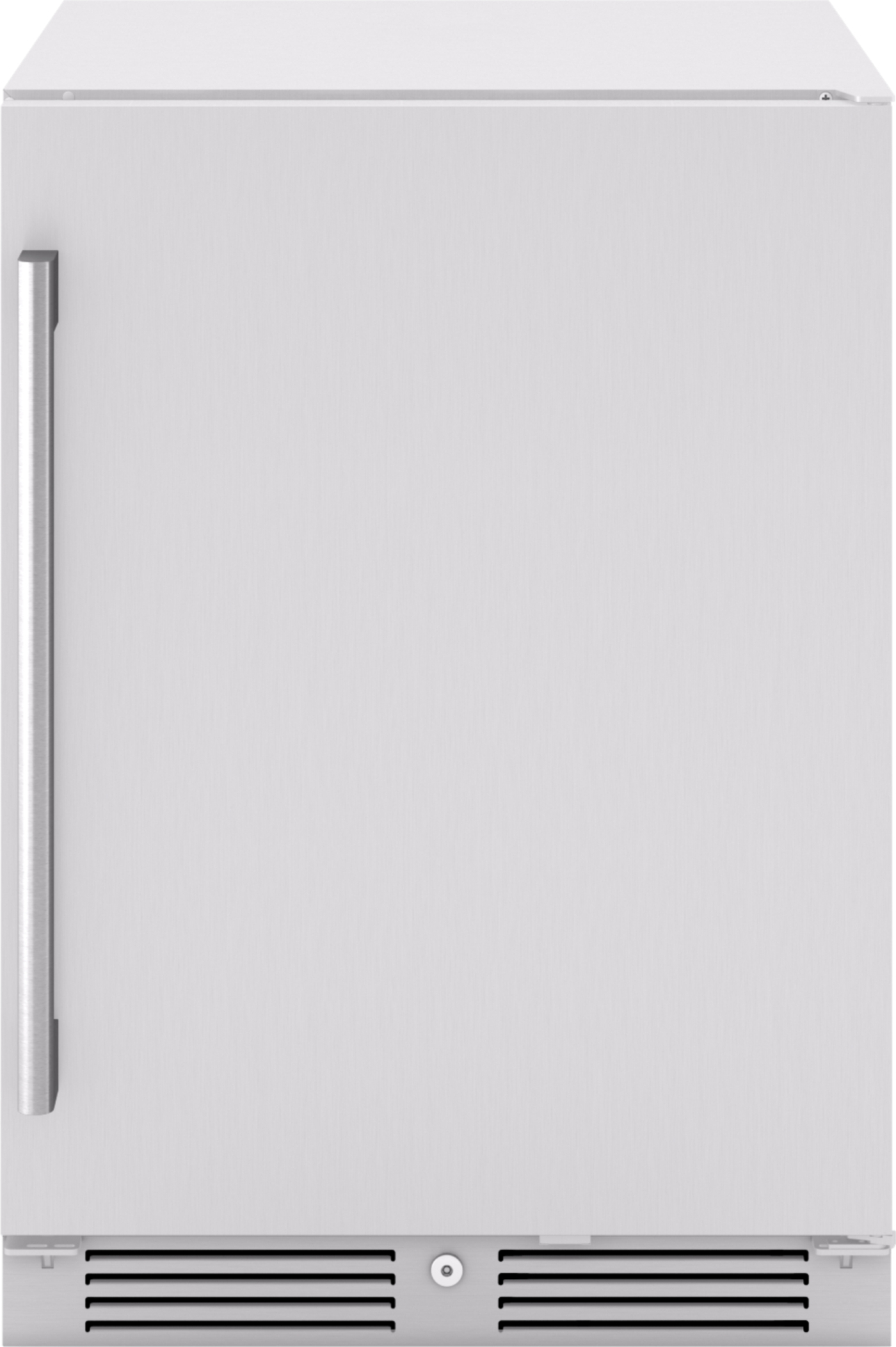 ZEPHYR Presrv Bev Outdoor Cooler, 24in UC, SS, Lock, 1Z in Stainless Steel - PRB24C01ASOD