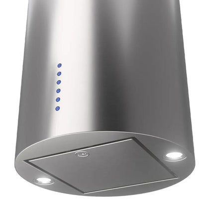 XO APPLIANCE XOCYLI16SC 600/395 CFM Designer Cylinder Island in Stainless Steel - XOCYLI16SC