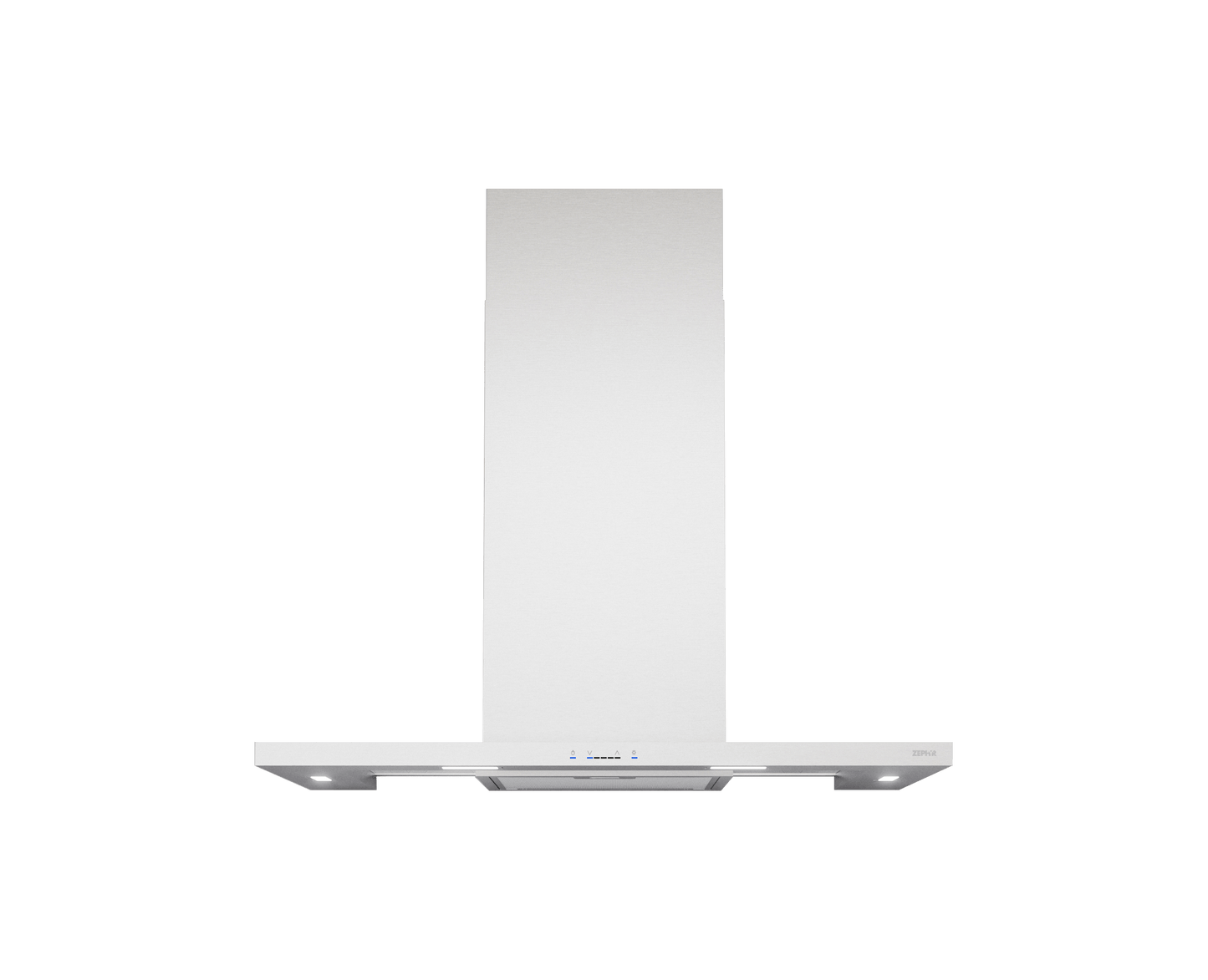 ZEPHYR Modena, Wall, 30in, SS+Glass, LED, ACT in Stainless Steel - ZMOE30BS
