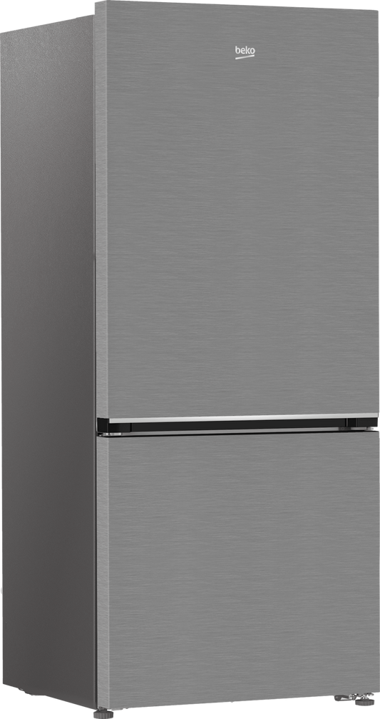BEKO 30" Bottom Freezer Refrigerator in Stainless Steel - BFBF30116SS