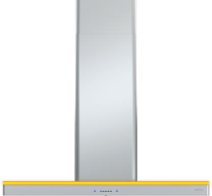 ZEPHYR Luce Wall, 30in, SS, LED, 600 CFM w/ACT in Stainless Steel - ZLUE30CS