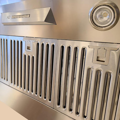 XO APPLIANCE XOIL3019SC 30" CCC 600/395 CFM Insert Hood Liner in Stainless Steel - XOIL3019SC