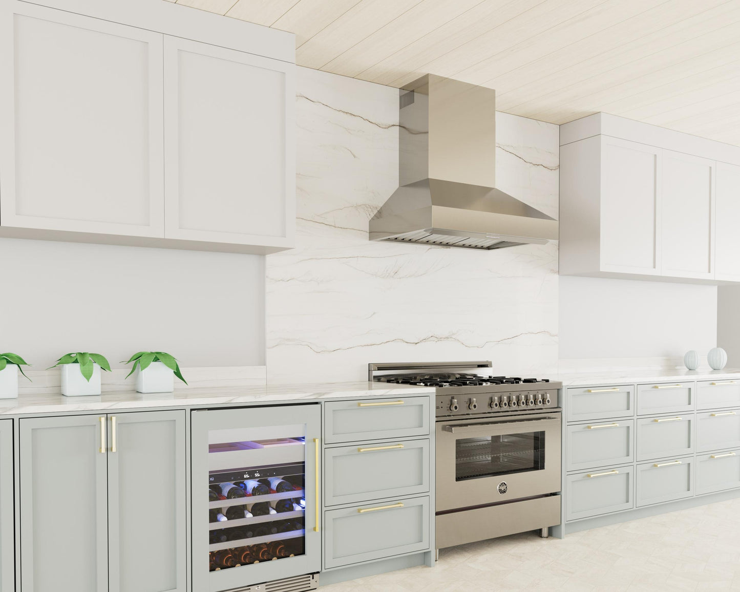 XO APPLIANCE XOVV236SC 36in Pro Wall Chimney Hood in Stainless Steel Straight Lip 600/395 CFM in Stainless Steel - XOVV236SC