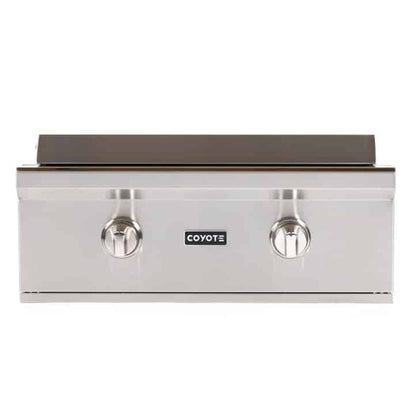 Haven 72" Coyote Outdoor Kitchen Island w/ 24" Refrigerator  - HCOY72REF-2