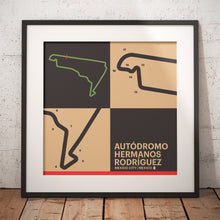 Load image into Gallery viewer, Autodromo Hermanos Rodriguez - Garagista Series
