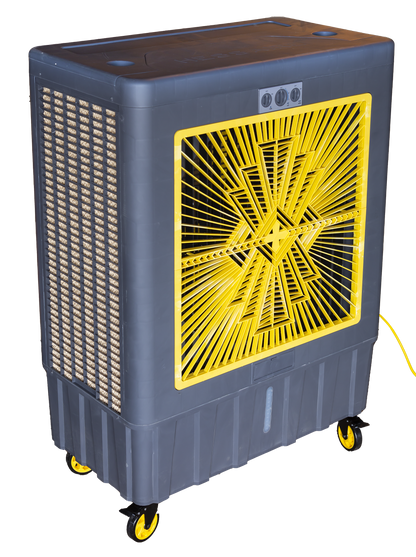 Hessaire M350 11,000 CFM 3-Speed Portable Evaporative Cooler - he13155