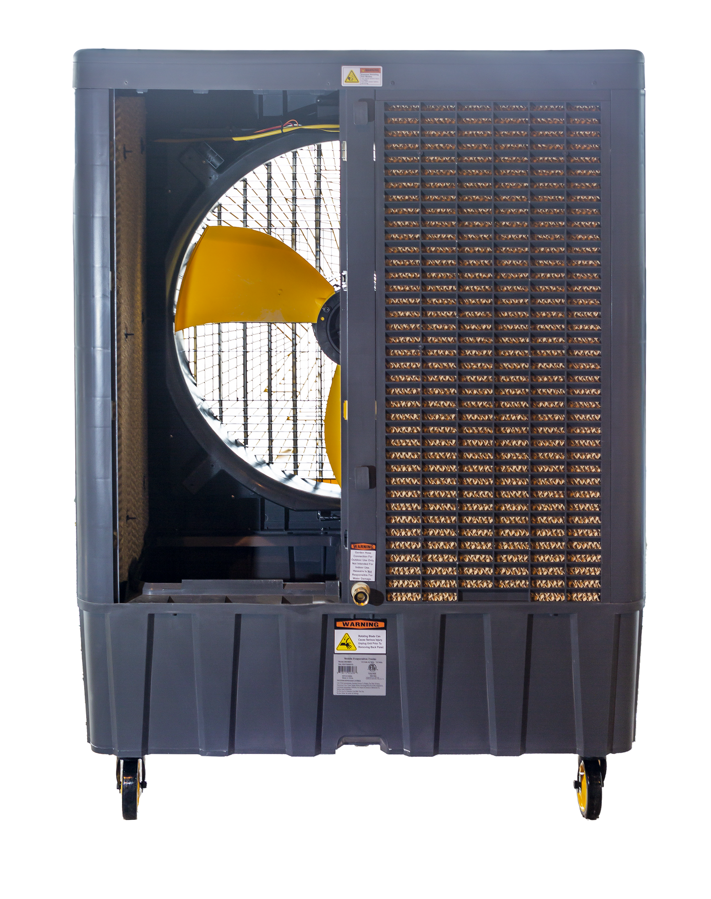 Hessaire M350 11,000 CFM 3-Speed Portable Evaporative Cooler - he13155