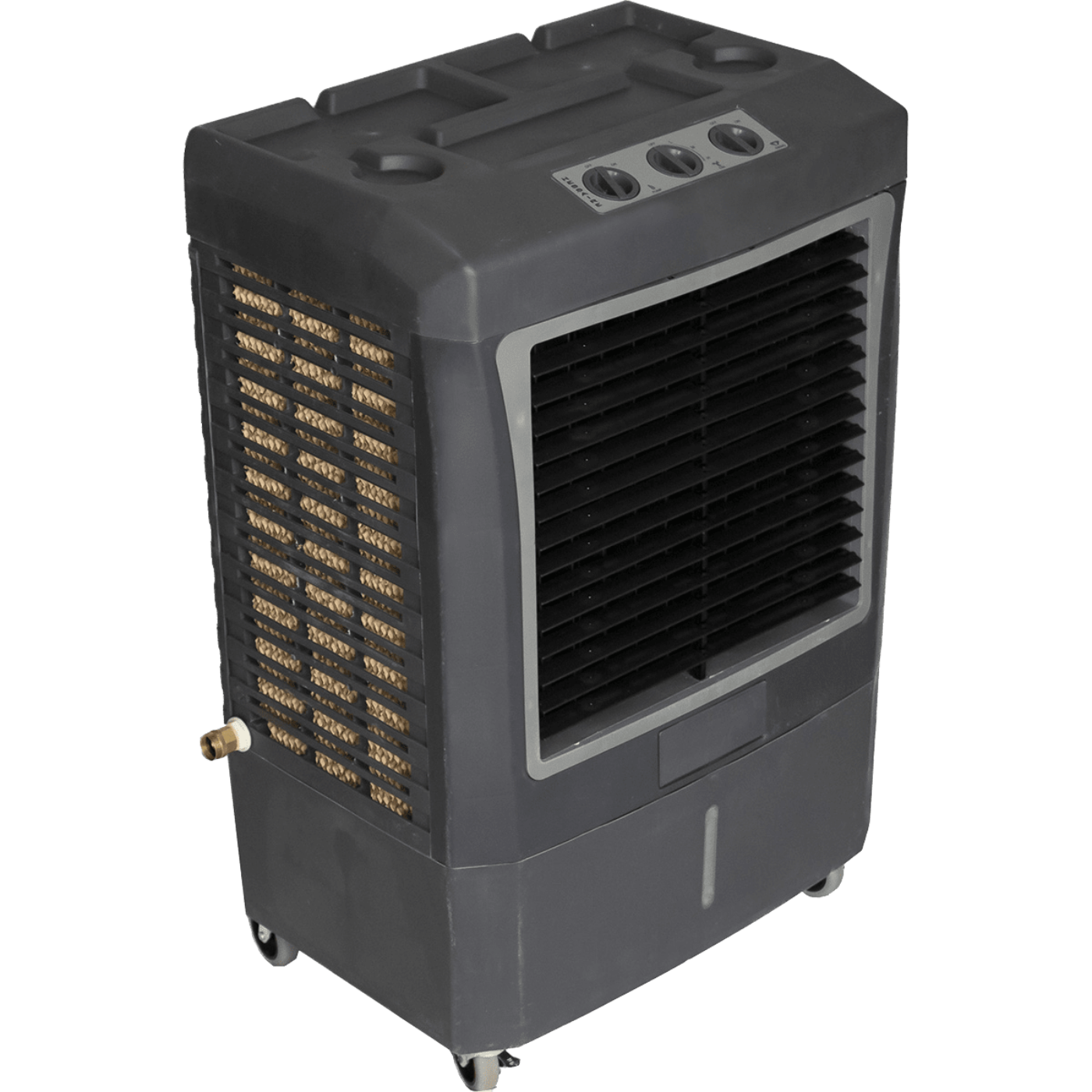 Hessaire MC37V 3,100 CFM Portable Evaporative Cooler - Dark Gray - he7504