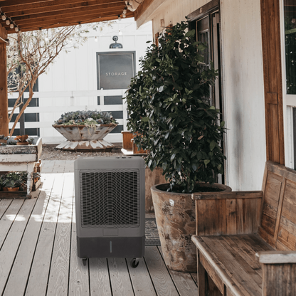 Hessaire MC61M 5,300 CFM 3-Speed Portable Evaporative Cooler - he8462