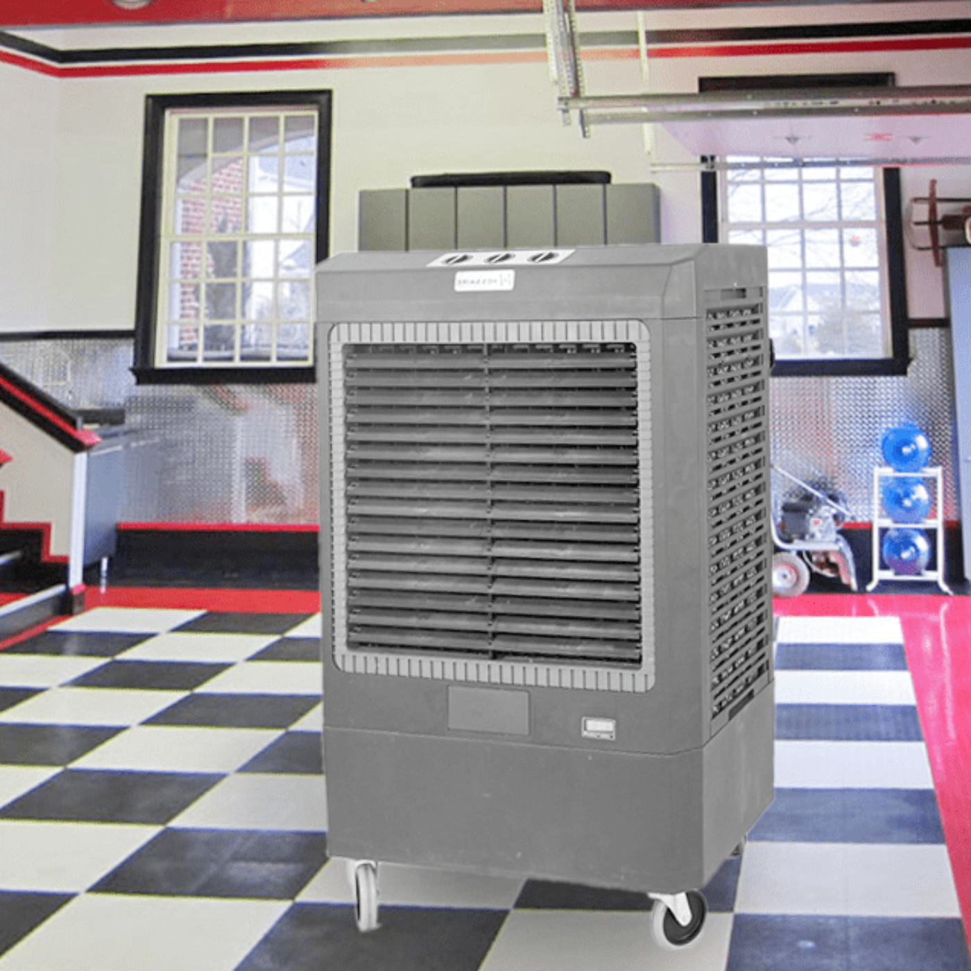 Hessaire MC61V 5,300 CFM Portable Evaporative Cooler - he7505