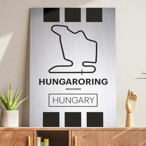 Hungaroring - Pista Series - Raw Metal