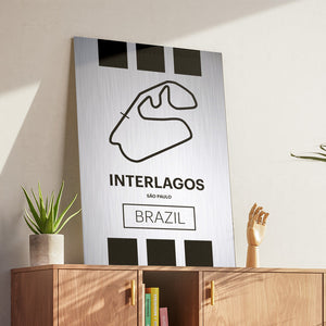 Interlagos - Pista Series - Raw Metal