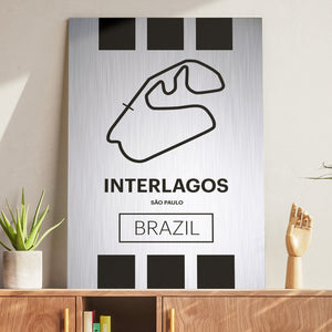 Interlagos - Pista Series - Raw Metal