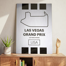 Load image into Gallery viewer, Las Vegas Grand Prix - Pista Series - Raw Metal
