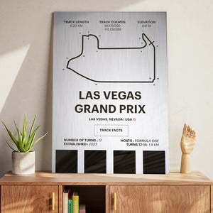 Las Vegas Grand Prix - Corsa Series - Raw Metal