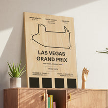 Load image into Gallery viewer, Las Vegas Grand Prix - Corsa Series - Wood
