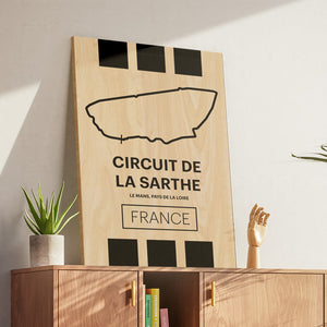 Le Mans - Pista Series - Wood