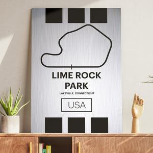 Lime Rock Park - Pista Series - Raw Metal