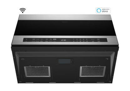 SHARP 1.7 cu. ft. Smart Over-the-Range Microwave Oven - SMO1759JS