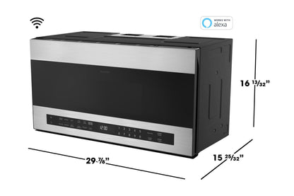 SHARP 1.7 cu. ft. Smart Over-the-Range Microwave Oven - SMO1759JS