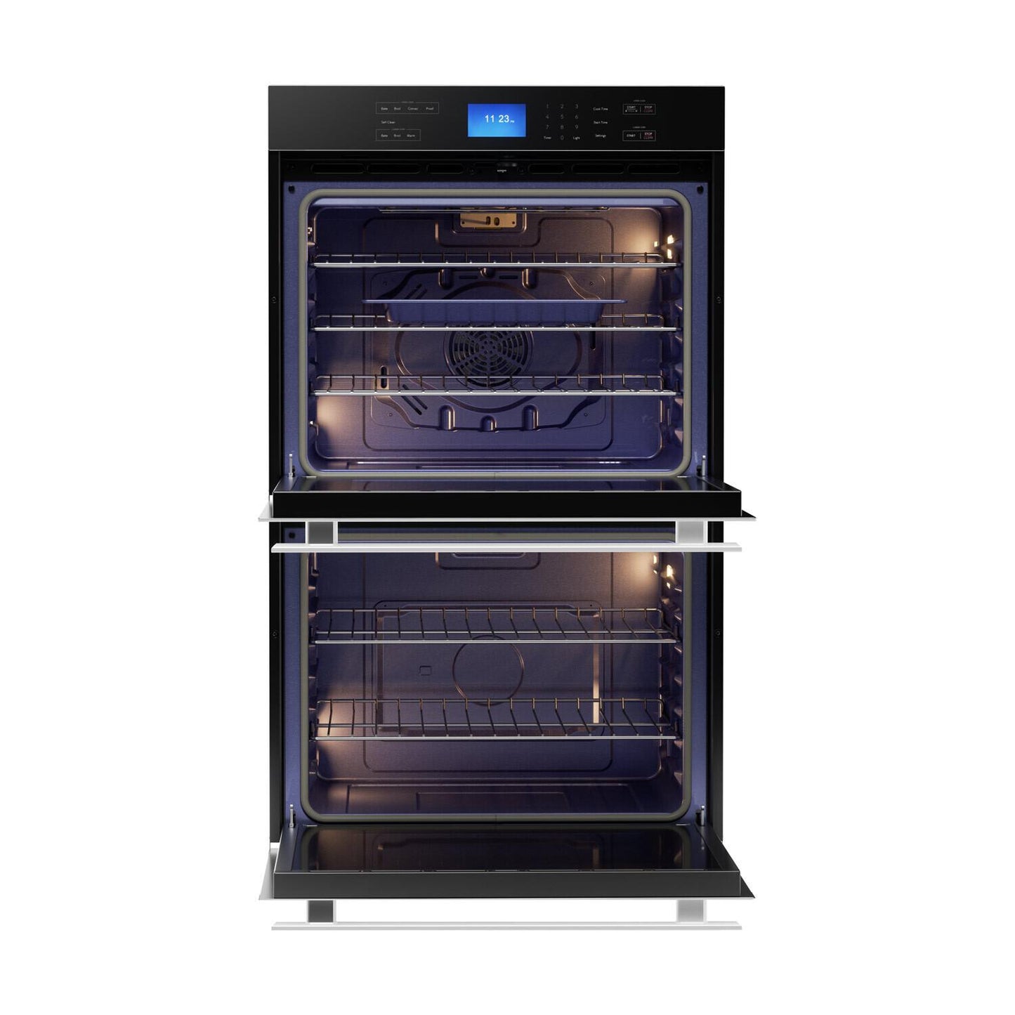SHARP in Stainless Steel European Convection Built-In Double Wall Oven - SWB3062GS