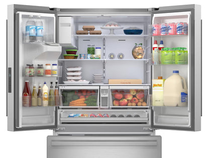 SHARP Sharp French 3-Door Refrigerator with Water Dispenser - SJF2955KS