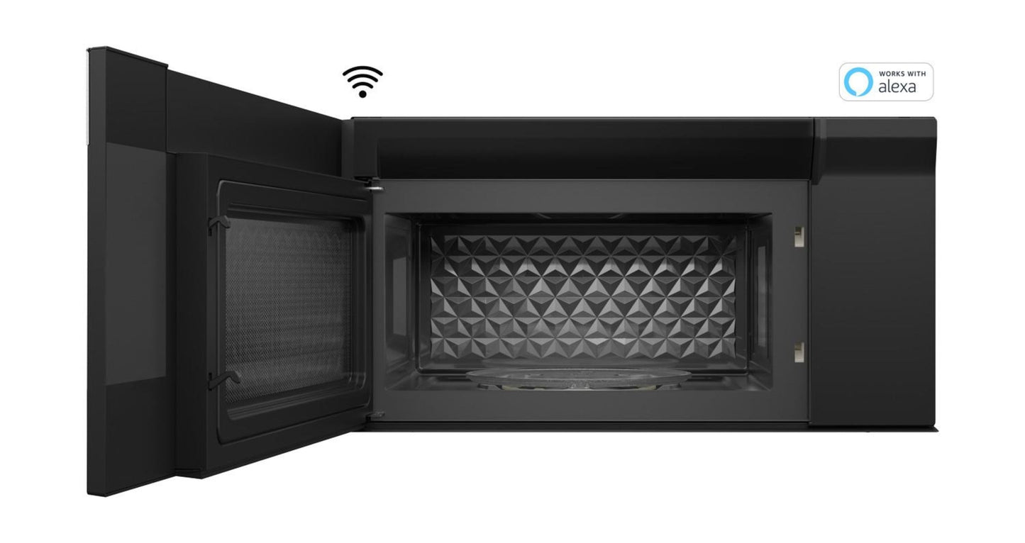 SHARP 1.7 cu. ft. Smart Over-the-Range Microwave Oven - SMO1759JS