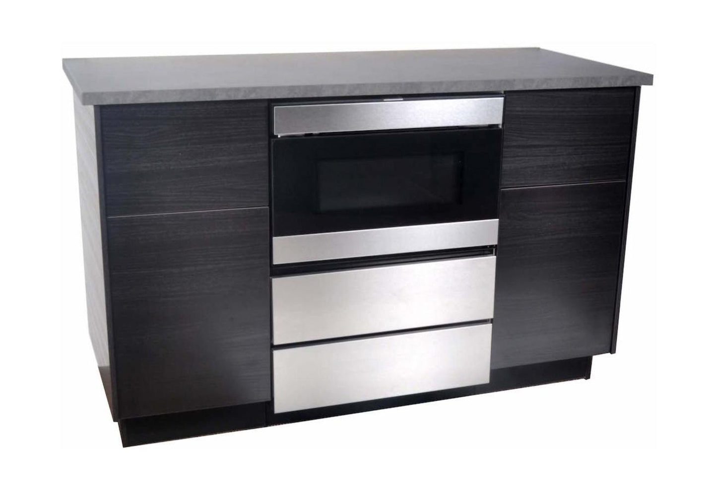 SHARP 24 in. Under the Counter Microwave Drawer Oven Pedestal - SKMD24U0ES